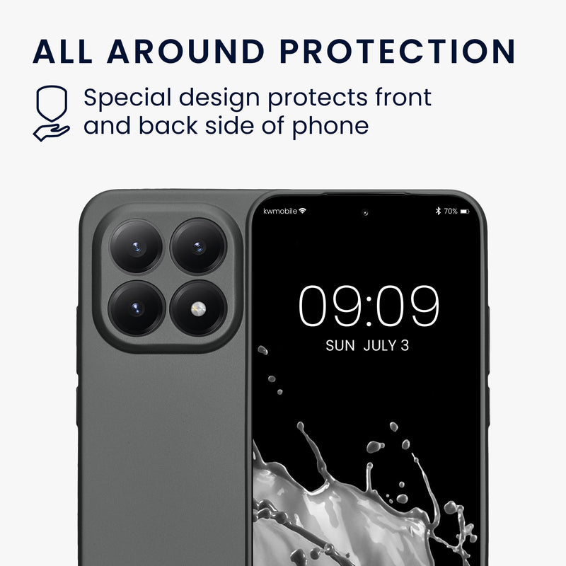 kwmobile Phone Case for Xiaomi 15T Case Soft Silicone Case Protective Cover