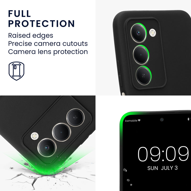 kwmobile Phone Case for Xiaomi Redmi 15 5G - Soft Silicone Case - Protective Cover
