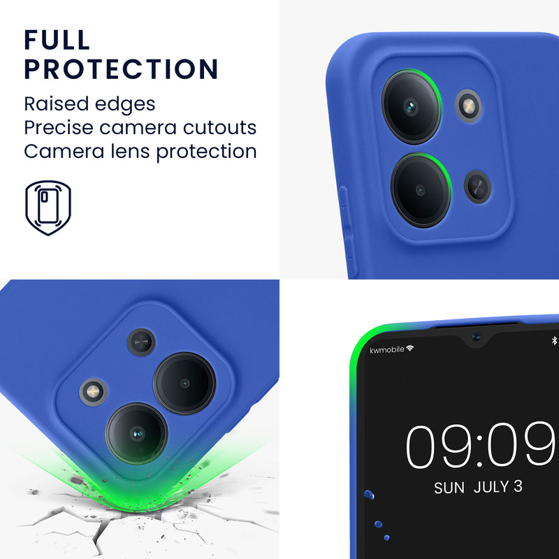 kwmobile Phone Case for Xiaomi Redmi 15C 5G - Soft Silicone Case - Protective Cover