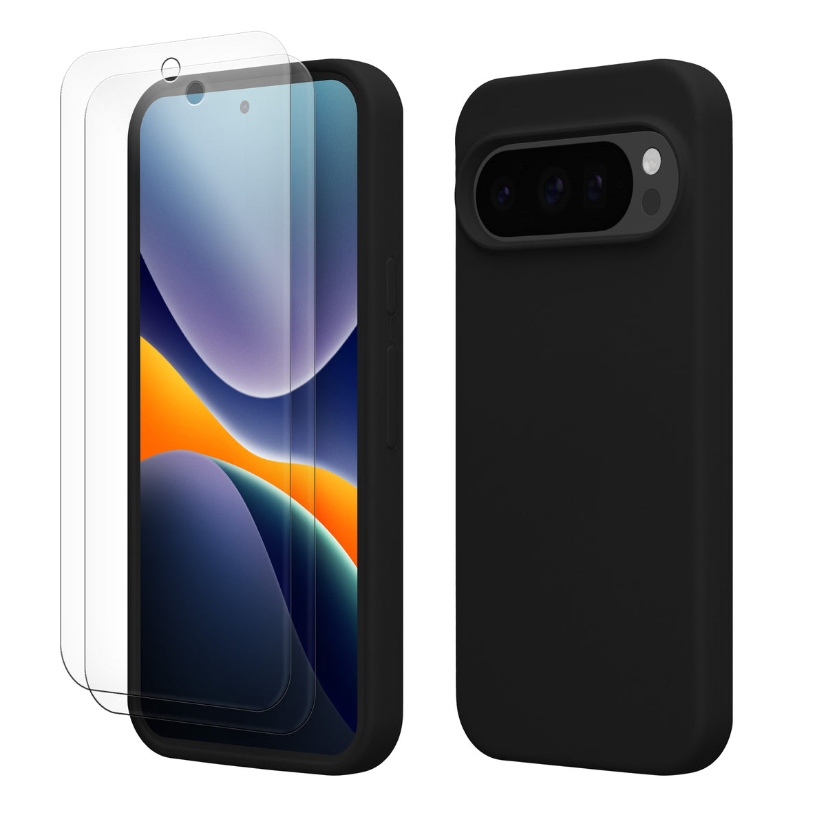 Google Pixel 9 / Pixel 9 Pro Silikon Handyhülle KWM0000215P001C