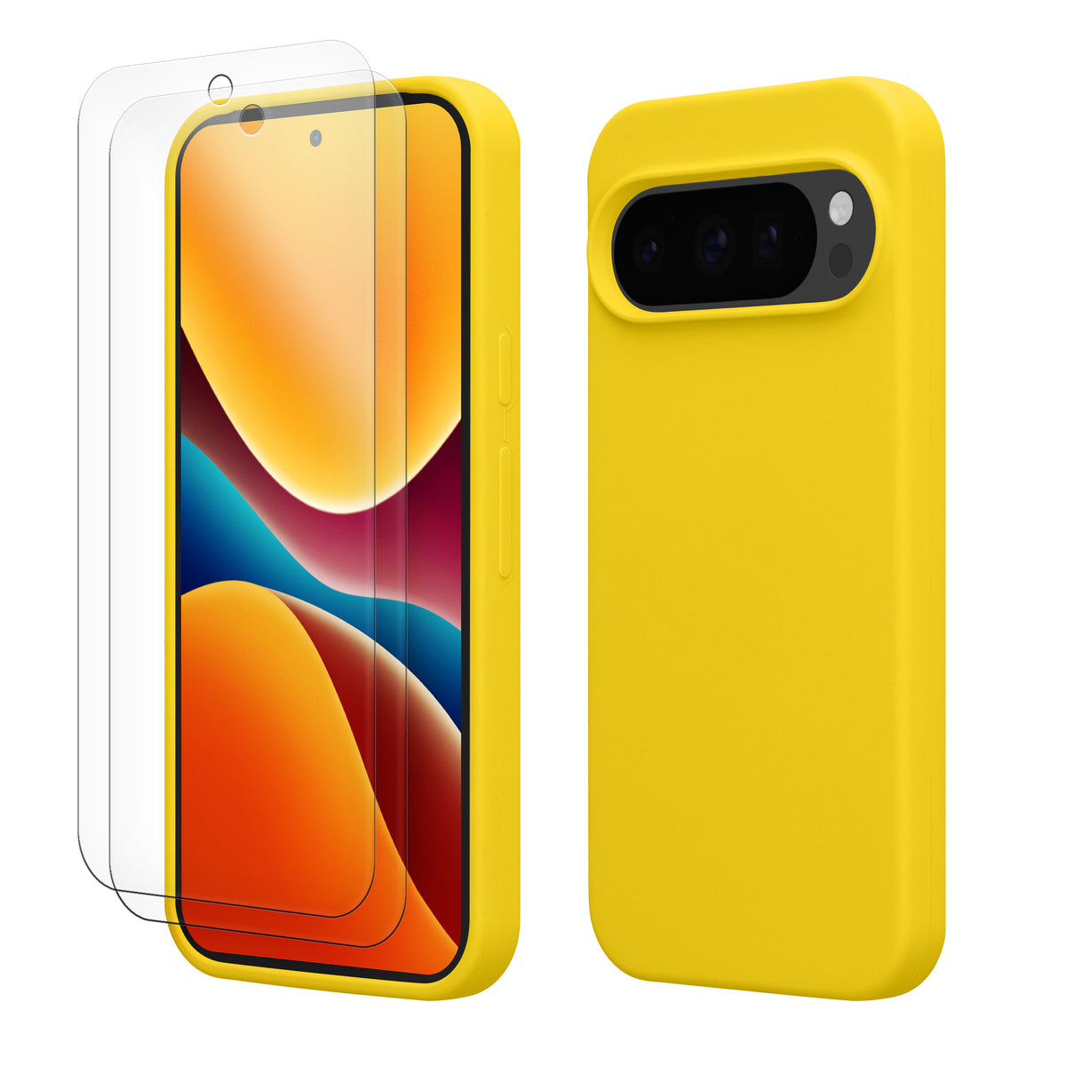 Google Pixel 9 / Pixel 9 Pro Silikon Handyhülle KWM0000215P002C
