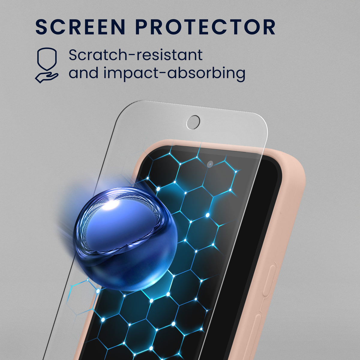 Google Pixel 9 / Pixel 9 Pro Silikon Handyhülle KWM0000215P003C