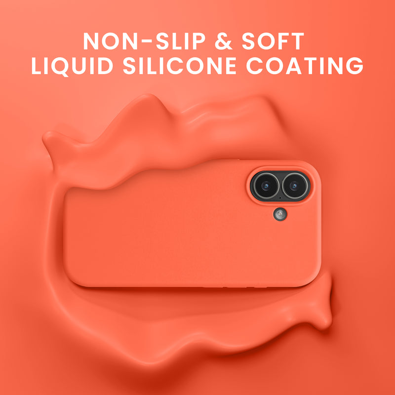 kwmobile Hülle iPhone 17 Leuchtende Koralle