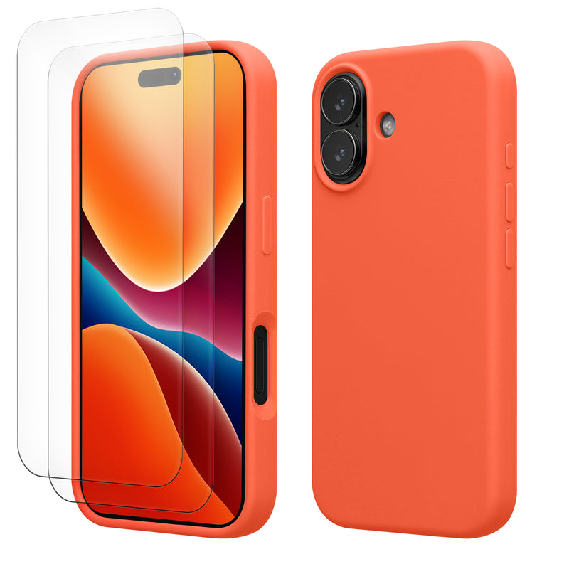 kwmobile Hülle iPhone 17 Leuchtende Koralle