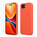 kwmobile Hülle iPhone 17e / 16e Leuchtende Koralle