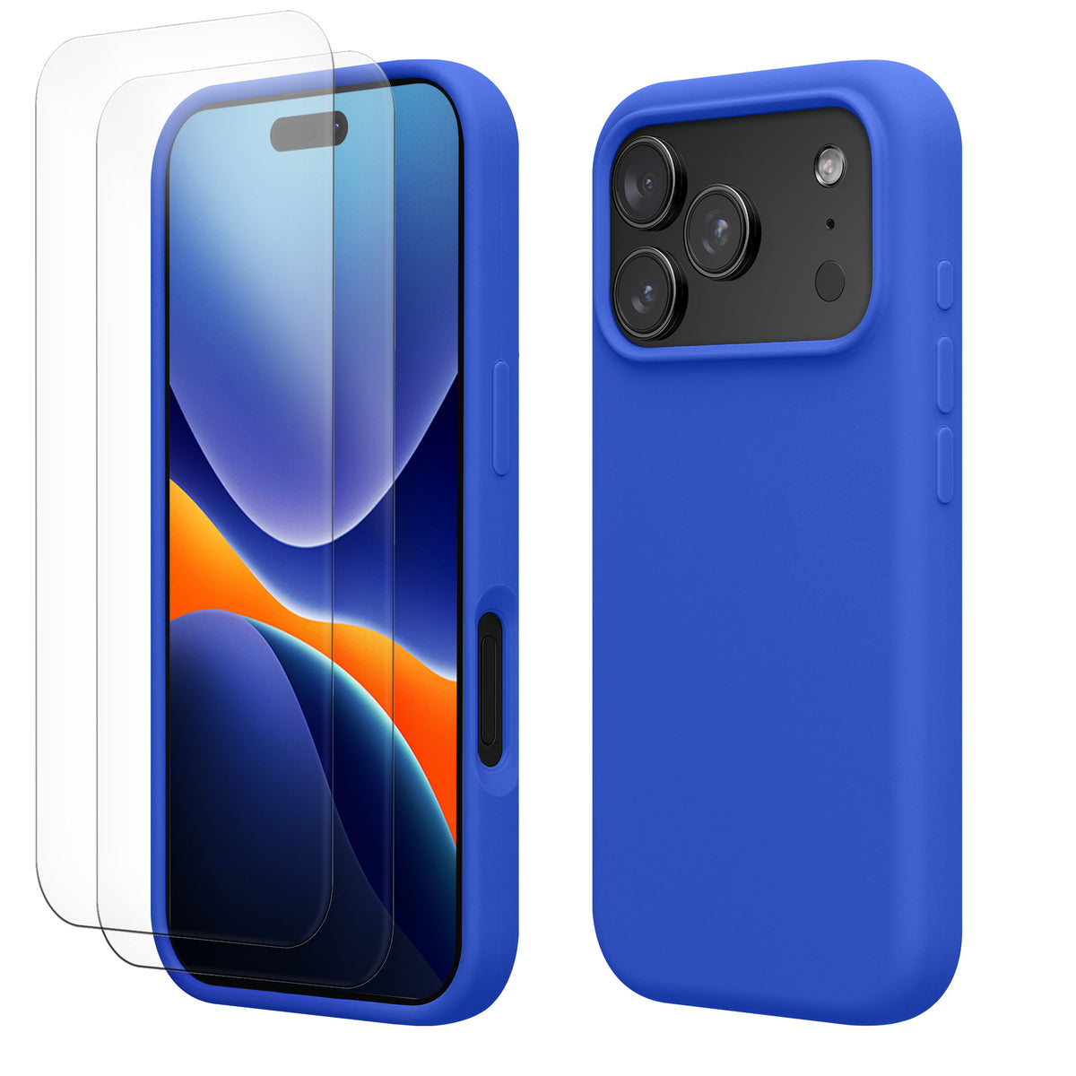 kwmobile Hülle iPhone 17 Pro Baltik Blau