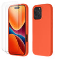kwmobile Hülle iPhone 16 Pro Leuchtende Koralle
