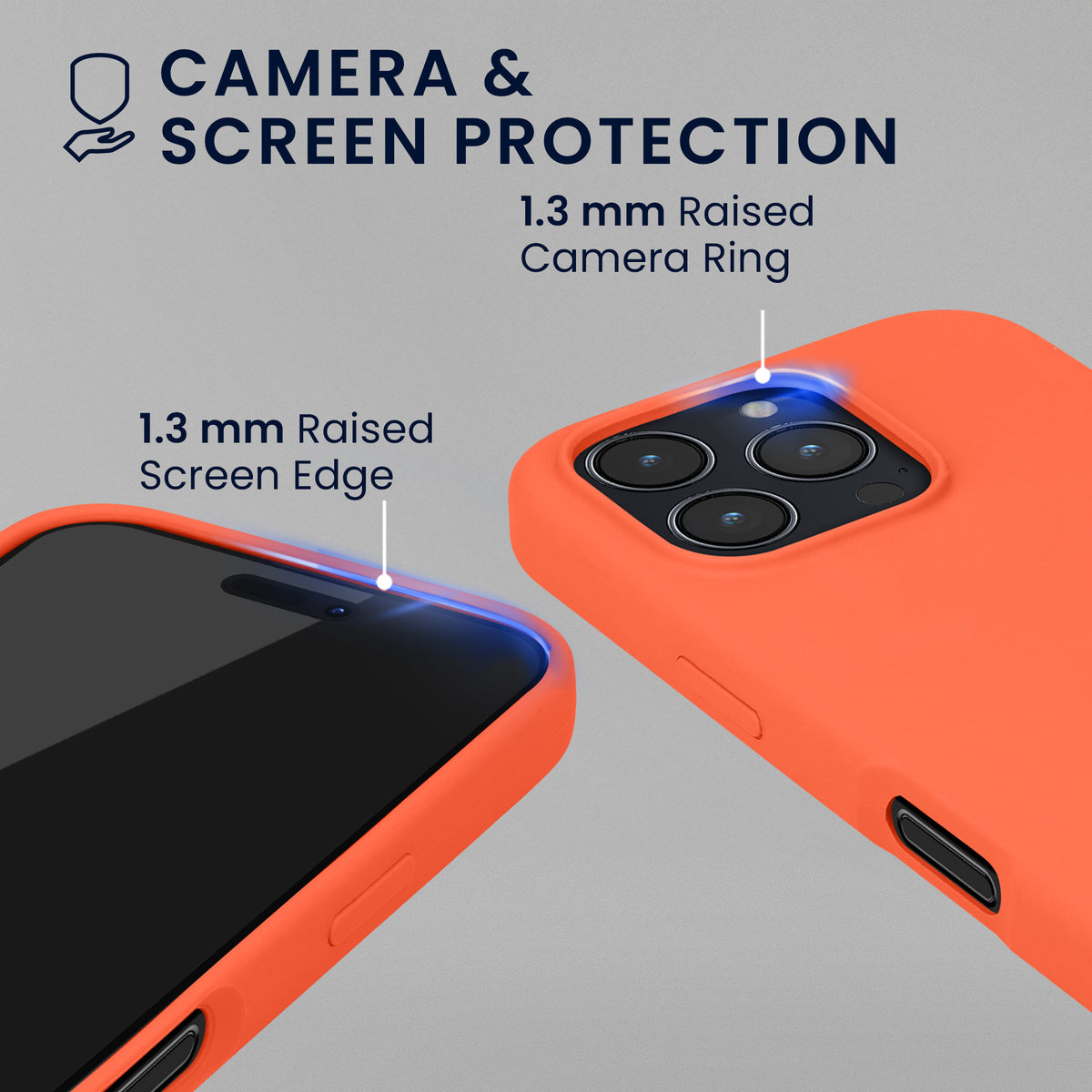 kwmobile Hülle iPhone 16 Pro Leuchtende Koralle