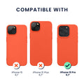 kwmobile Hülle iPhone 15 Pro Leuchtende Koralle