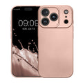 iPhone 18 Pro / iPhone 17 Pro Silikon Handyhülle metallisch KWM0000216E001C