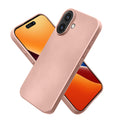 iPhone 17 Silikon Handyhülle metallisch Metallic Rosegold