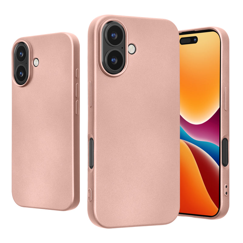 iPhone 17 Silikon Handyhülle metallisch KWM0000216F001C