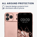 iPhone 18 Pro Max / iPhone 17 Pro Max Silikon Handyhülle metallisch KWM0000216G001C