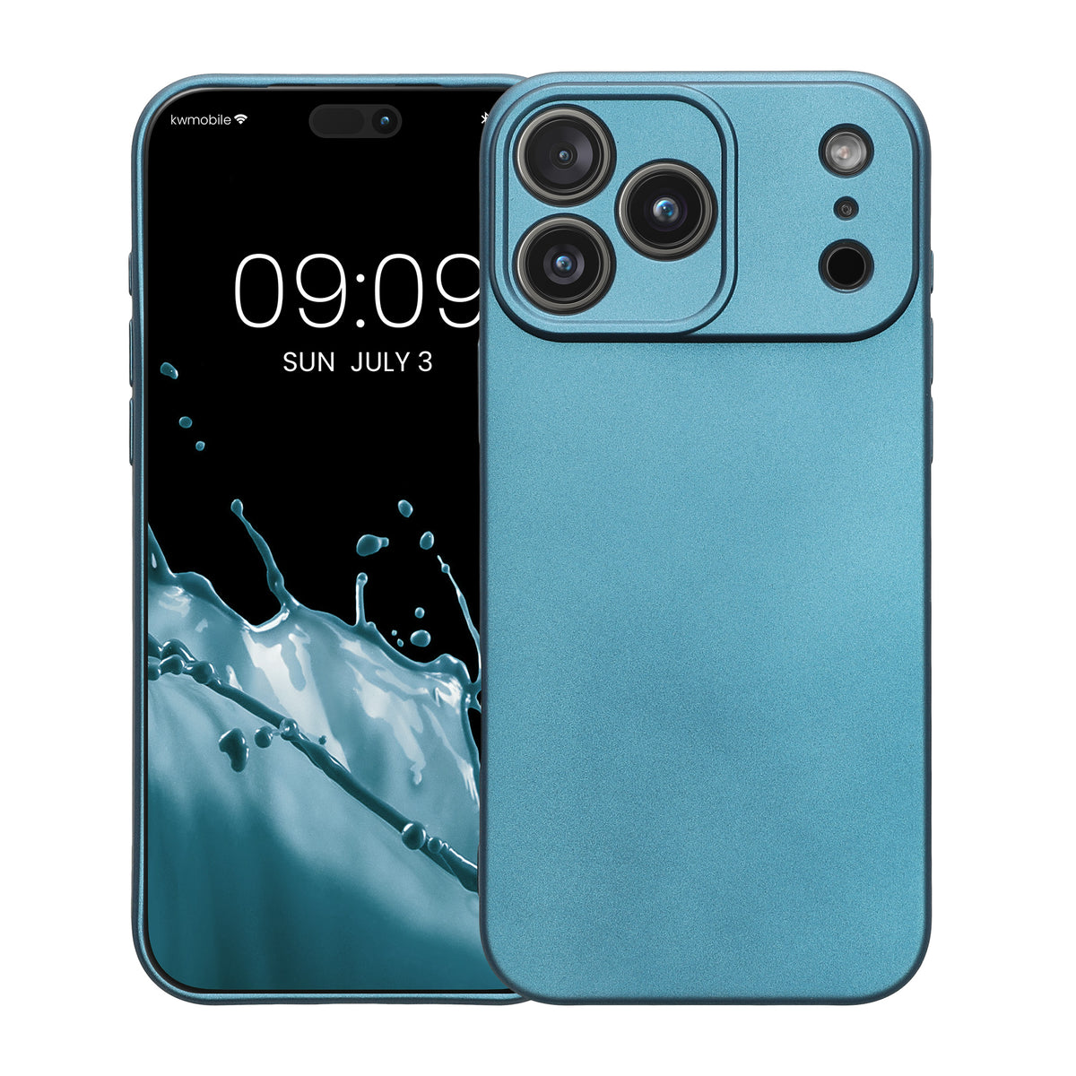 iPhone 18 Pro Max / iPhone 17 Pro Max Silikon Handyhülle metallisch KWM0000216G002C