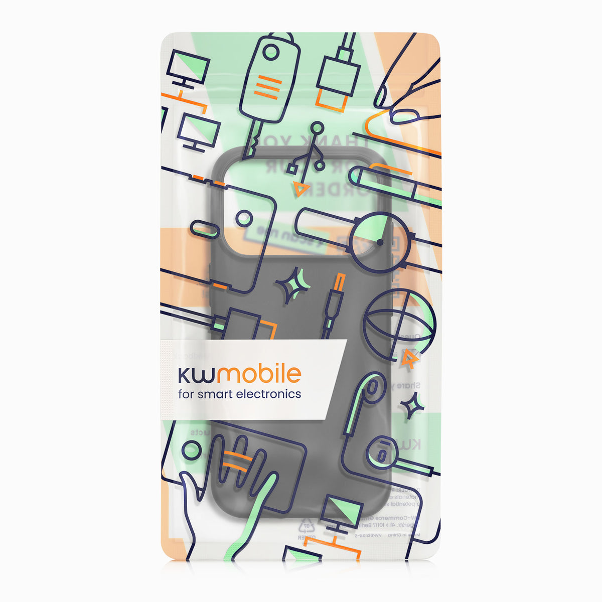iPhone 18 Pro Max / iPhone 17 Pro Max Silikon Handyhülle KWM0000216Q001C