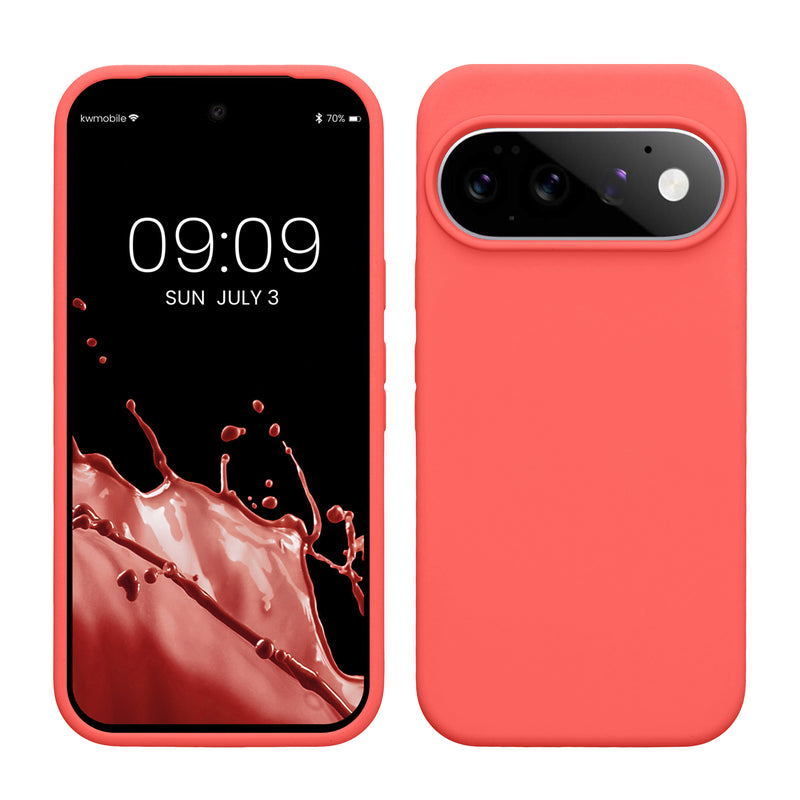 kwmobile Hülle Pixel 11 / 11 Pro Neon Koralle