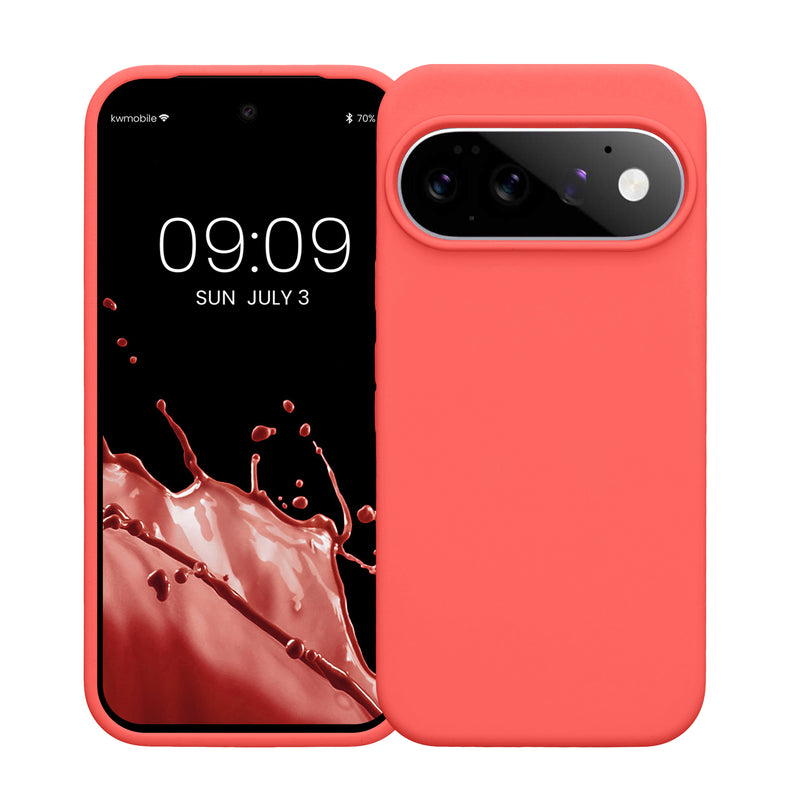 kwmobile Hülle Pixel 11 / 11 Pro Neon Koralle