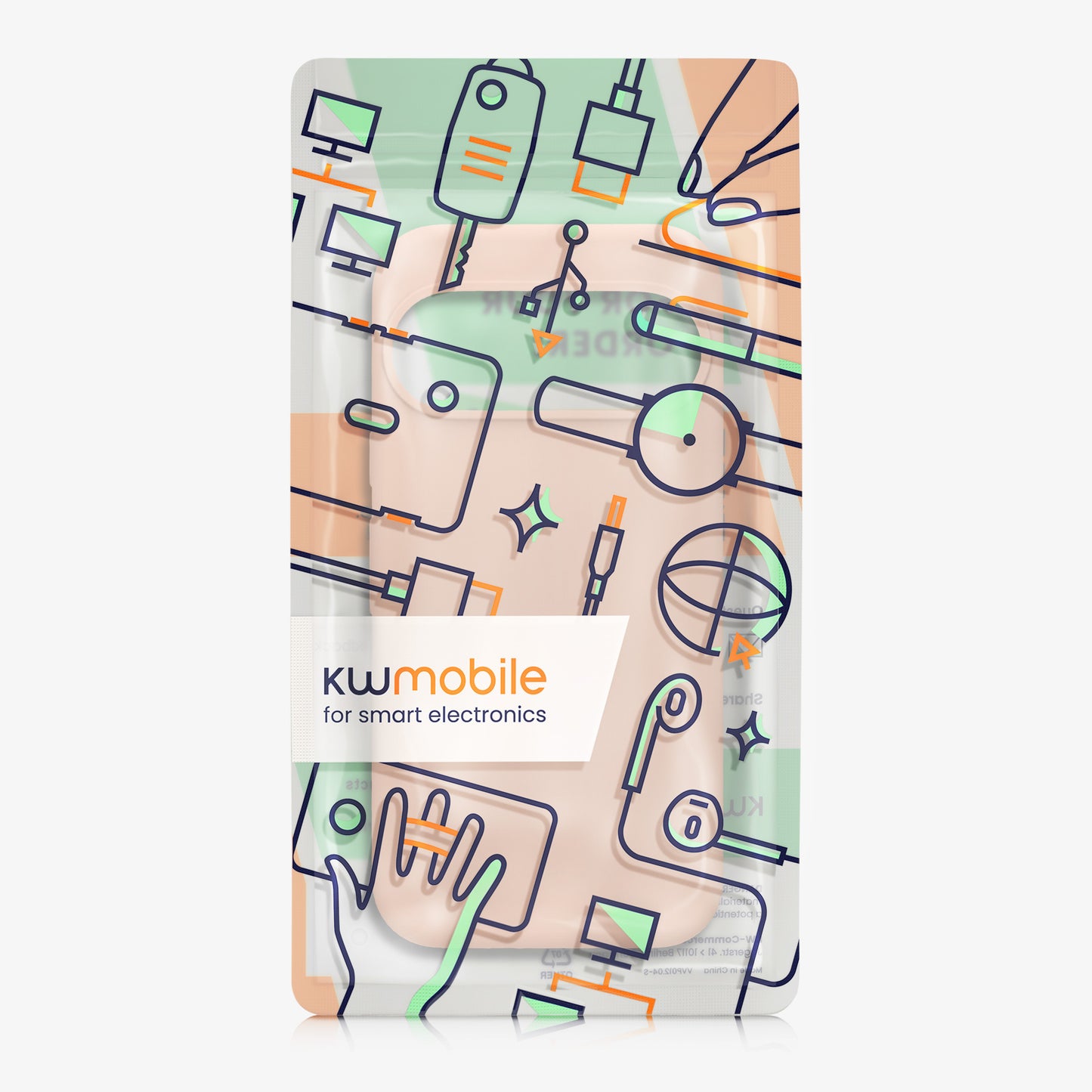 kwmobile Hülle kompatibel mit Google Pixel 11 / Pixel 11 Pro Hülle - magnetisches Silikon Case kompatibel mit MagSafe - Cover gummiert Altrosa Altrosa