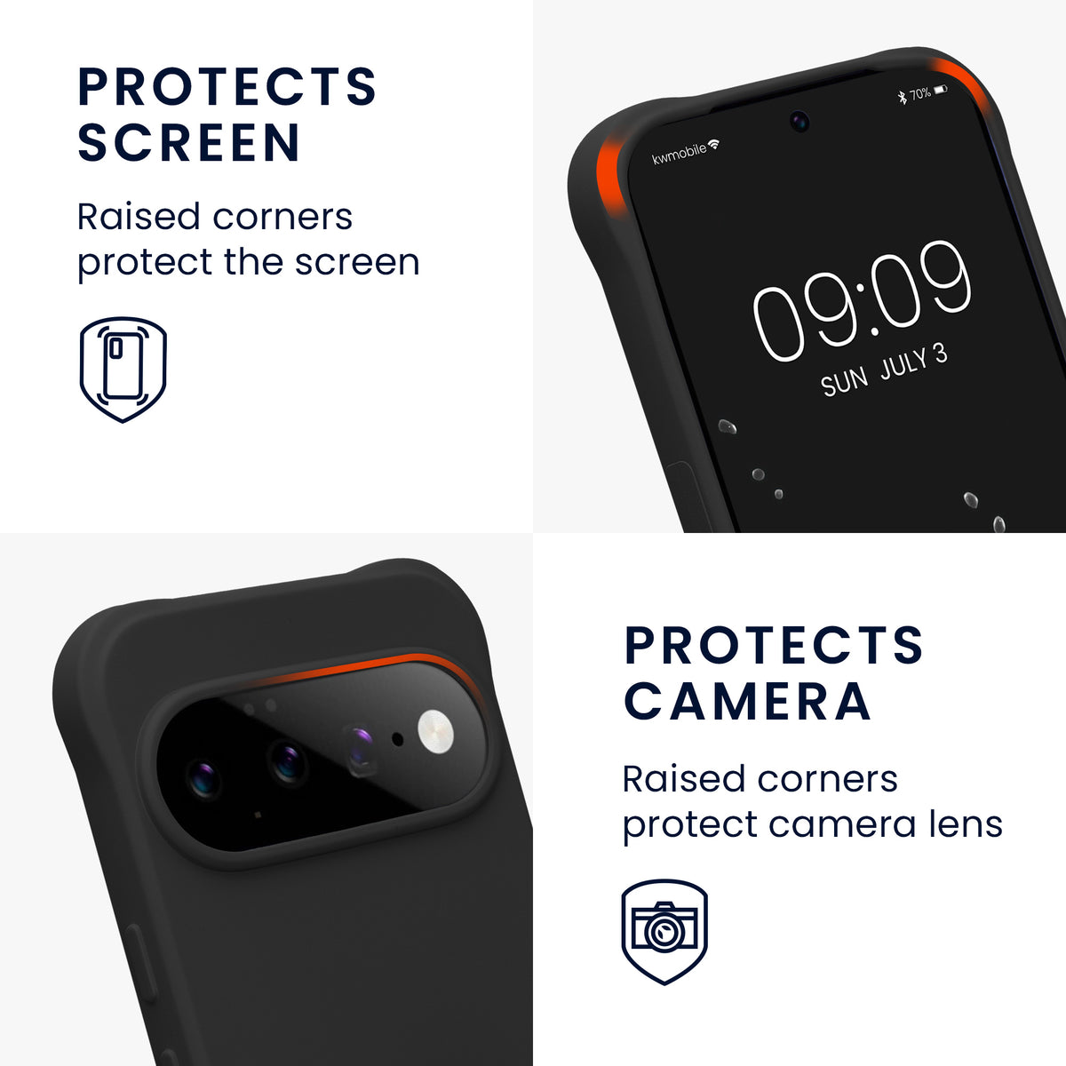 Google Pixel 11 Silikon Handykette matt KWM0000218G002C