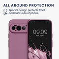 kwmobile Handyhülle für Google Pixel 11 Pro Hülle - weiche Silikon Case metallisch schimmernd - Schutzhülle Cover