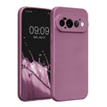 kwmobile Handyhülle für Google Pixel 11 Pro Hülle - weiche Silikon Case metallisch schimmernd - Schutzhülle Cover - Metallic Lavendel Metallic Lavendel  