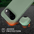 kwmobile Necklace Case Pixel 11 Pro Graugrün
