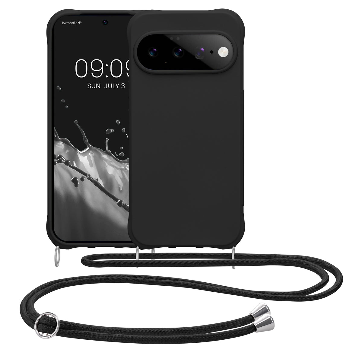kwmobile Necklace Case Pixel 11 Pro Schwarz