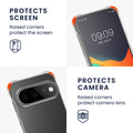 kwmobile Necklace Case kompatibel mit Google Pixel 11 Pro Hülle - Silikon Cover mit Handykette - Band Handyhülle Transparent Schwarz Transparent  [dsg01]