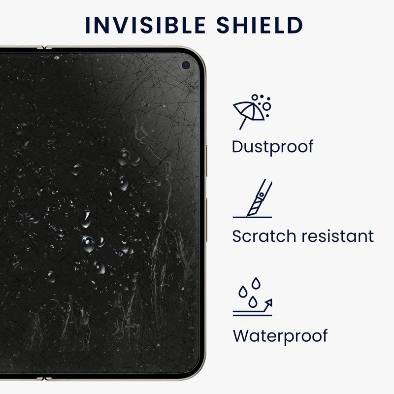 kwmobile 3x Displayschutzfolie kompatibel mit Google Pixel 11 Pro Fold Folie - klare Schutzfolien Set in transparent Transparent