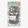 kwmobile Hülle kompatibel mit Apple iPhone 15 Pro - Handyhülle Silikon Case - Don't touch my Phone Weiß Schwarz Weiß