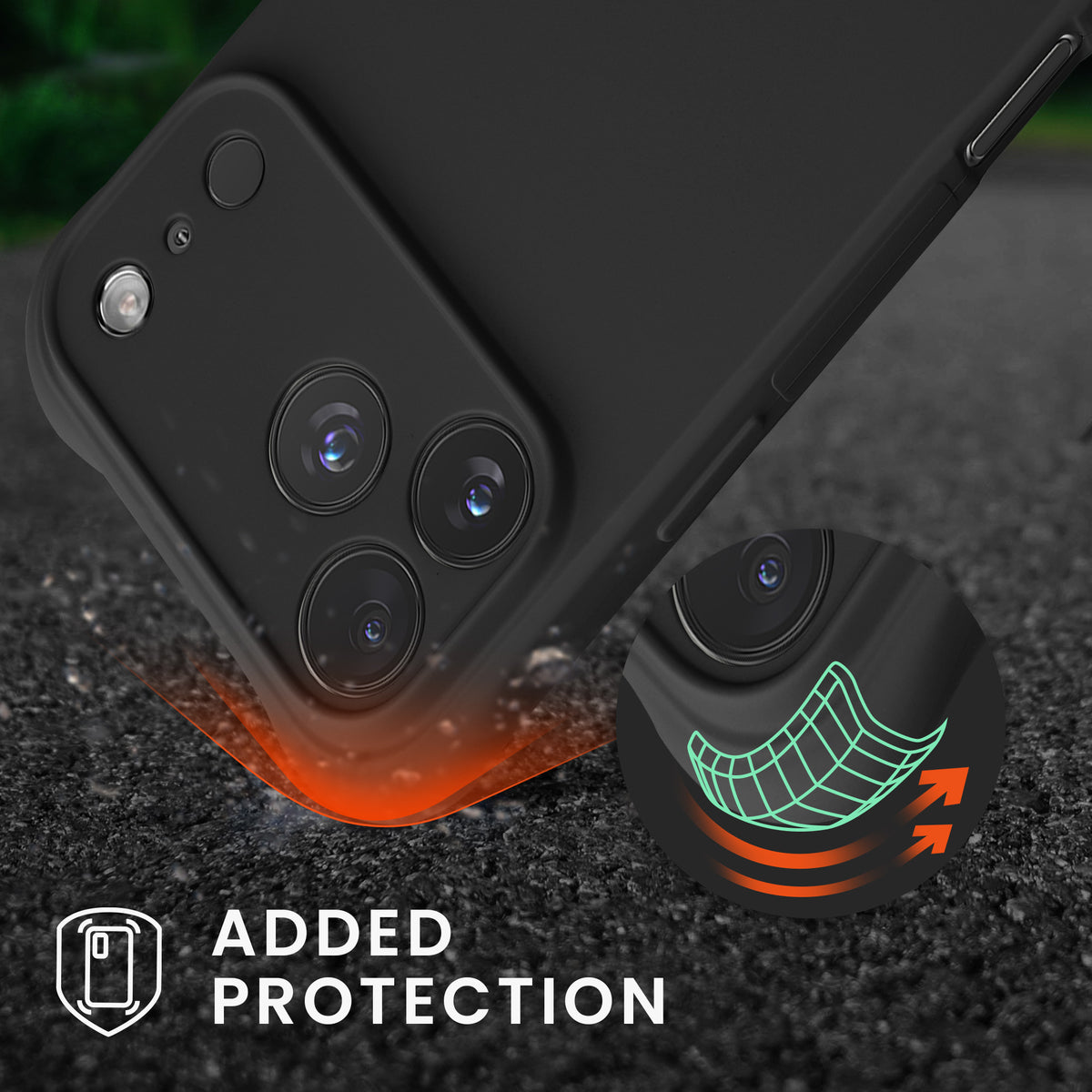kwmobile Necklace Case kompatibel mit Apple iPhone 17 Pro Max Hülle - Cover mit Kordel zum Umhängen - Silikon Schutzhülle Schwarz Schwarz