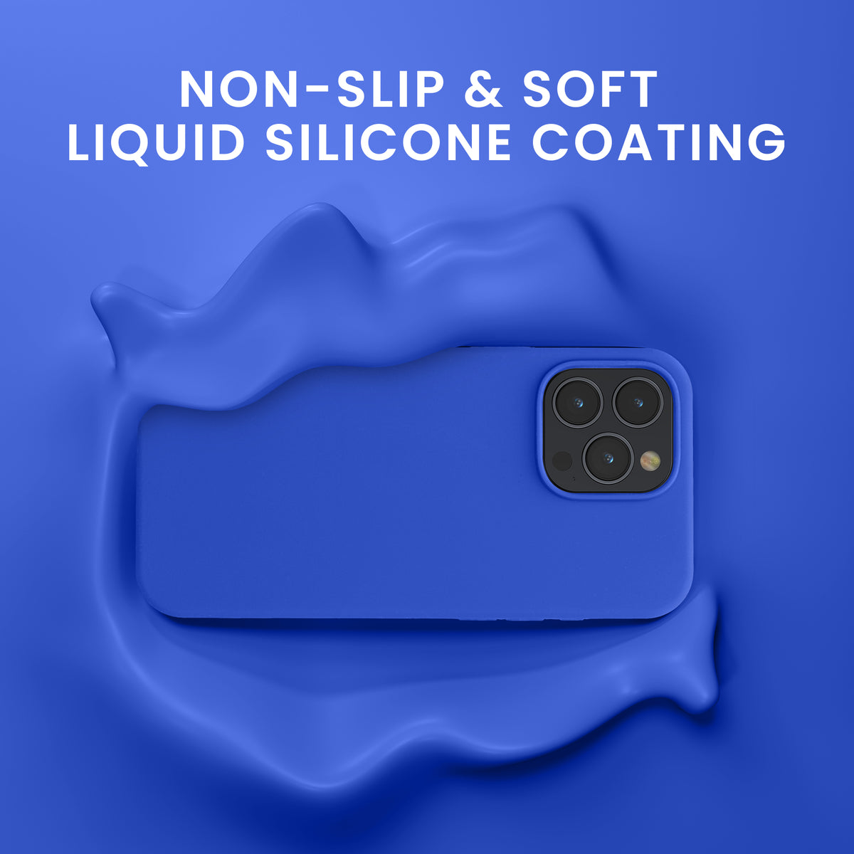 kwmobile Handyhülle mit 2x Displayschutzfolien kompatibel mit Apple iPhone 16 Pro Max Hülle - Screen Protector aus gehärtetem Glas - kabelloses Laden - Baltik Blau Baltik Blau