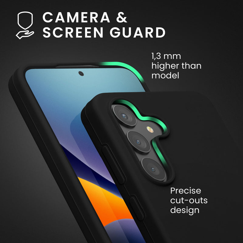 kwmobile Case Compatible with Samsung Galaxy S24 Plus Cover - Soft-Touch Phone Case for Samsung S24 Plus - Wireless Charging for Galaxy S24 Plus Case