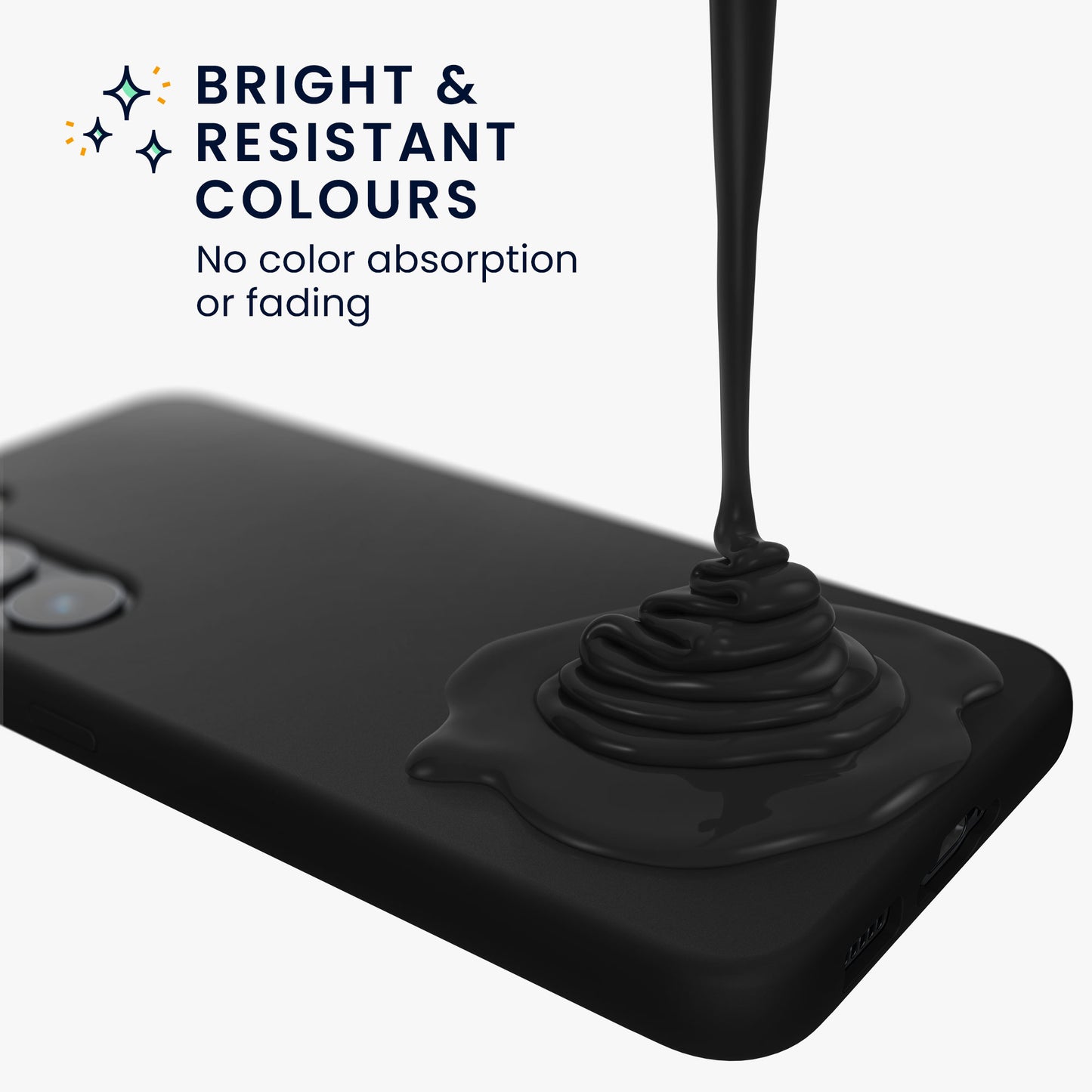 kwmobile Case Compatible with Samsung Galaxy S24 Plus Cover - Soft-Touch Phone Case for Samsung S24 Plus - Wireless Charging for Galaxy S24 Plus Case