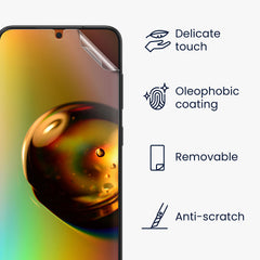 kwmobile 3x Displayschutzfolie kompatibel mit Samsung Galaxy S24 Plus Folie - klare Schutzfolien Set - Transparent