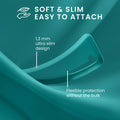 kwmobile Case Compatible with Samsung Galaxy S24 Ultra Case Soft Slim Cover Shockproof Flexible Wireless Charging