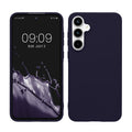 kwmobile Handyhülle für Samsung Galaxy A55 5G Hülle - TPU Case - Kabelloses Laden - Schutzhülle Cover in Deep Ocean Deep Ocean  