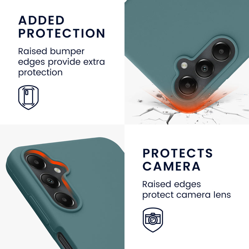 kwmobile Phone Case for Samsung Galaxy A05s - Silicone Case - Wireless Charging - Protective Cover