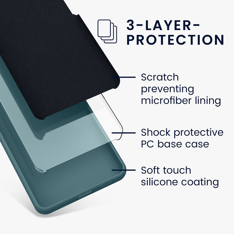 kwmobile Phone Case for Samsung Galaxy A05s - Silicone Case - Wireless Charging - Protective Cover