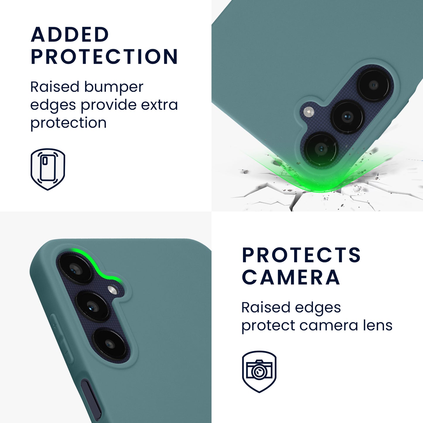 kwmobile Phone Case for Samsung Galaxy A25 - Wireless Charging - Protective Cover