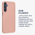 Samsung Galaxy A25 Silicone Phone Case Metallic