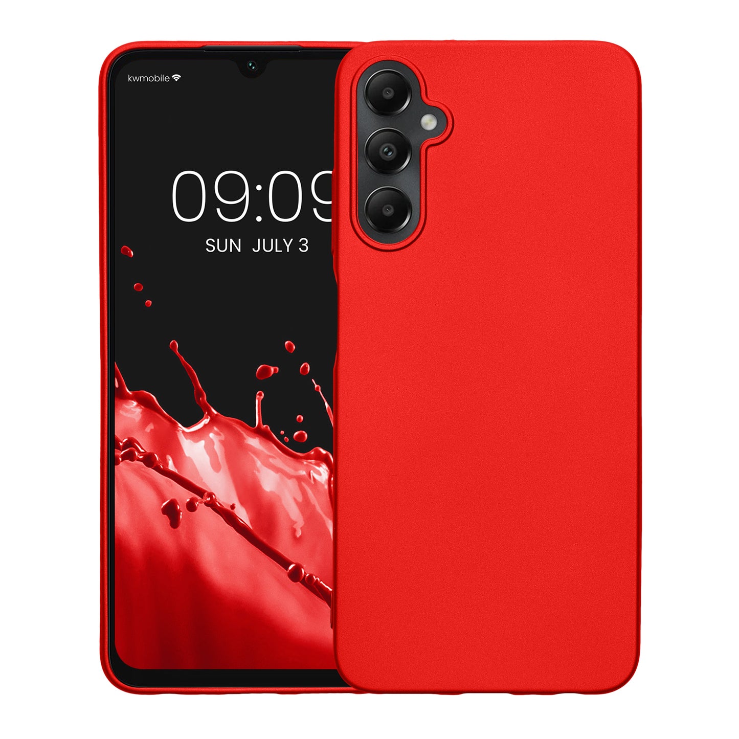 TPU Case for Samsung Galaxy A05s in Metallic Dark Red