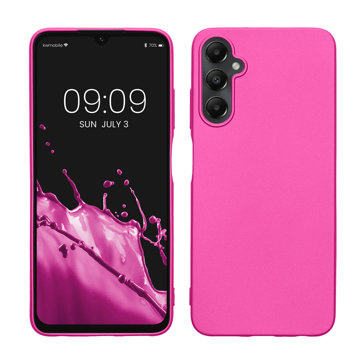 TPU Case for Samsung Galaxy A05s in Metallic Dark Red