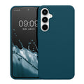 kwmobile Phone Case for Samsung Galaxy A35 Case Silicone Wireless Charging Protective Cover