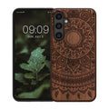 kwmobile Case Compatible with Samsung Galaxy S23 FE Phone Cover TPU Phone Case Indian Sun