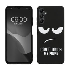 Samsung Galaxy A05s Silicone Phone Case Don't Touch My Phone