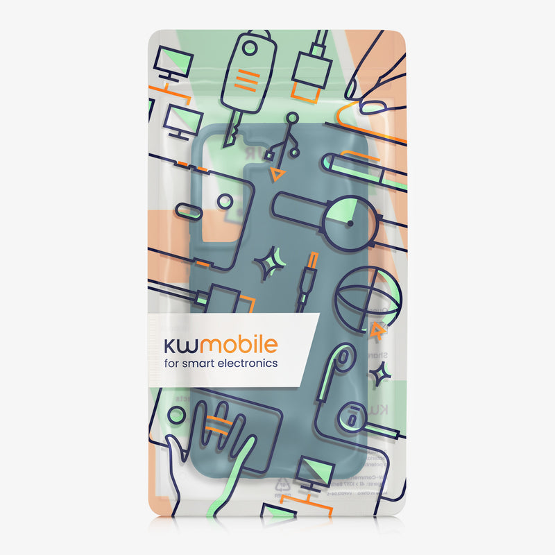 kwmobile Case Compatible with Samsung Galaxy S22 Case Magnetic Silicone Case Compatible with MagSafe Cover Rubberized