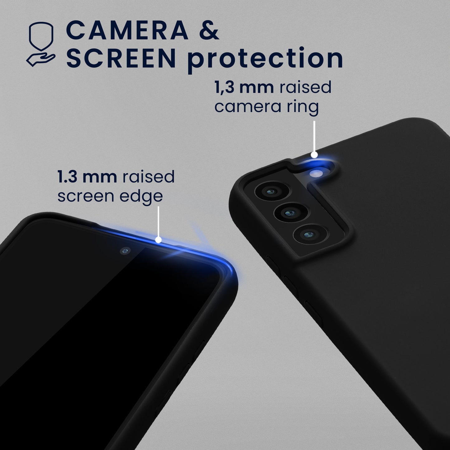 kwmobile Case Compatible with Samsung Galaxy S22 Plus - Magnetic Silicone Case Compatible with MagSafe - Rubberized Cover