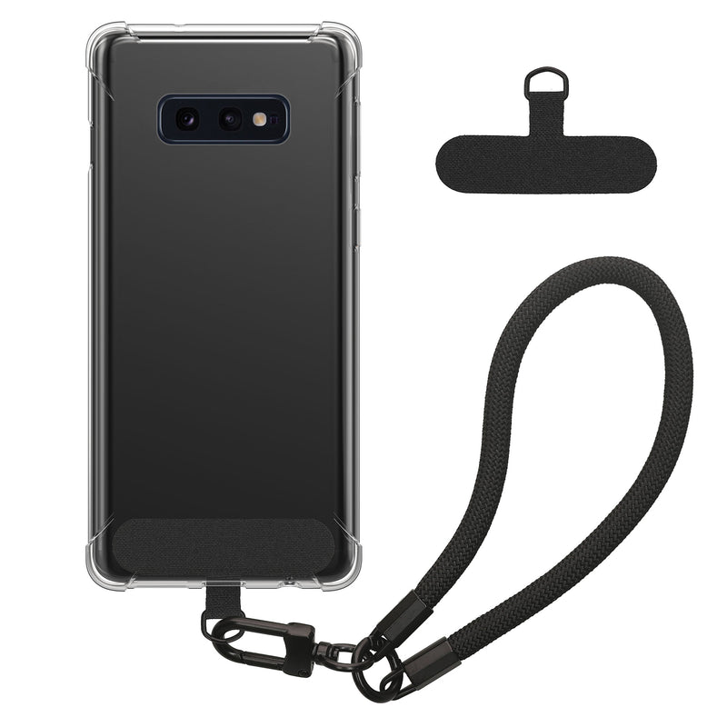 Samsung Galaxy S10e TPU Phone Case with Detachable Wrist Strap + 2x Pads
