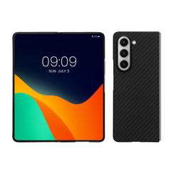 Samsung Galaxy Z Fold5 Phone Case Black Carbon